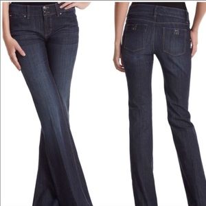 White House Black Market Trouser Leg Jeans